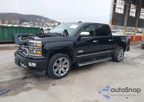 2015 Chevrolet Silverado 1500 High Country z USA, uszkodzony, nr VIN 3GCUKTEC4FG212906